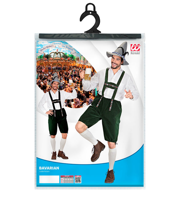 Tiroler broek lederhose groen — foto 3