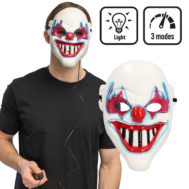 LED masker horror Clown Halloween