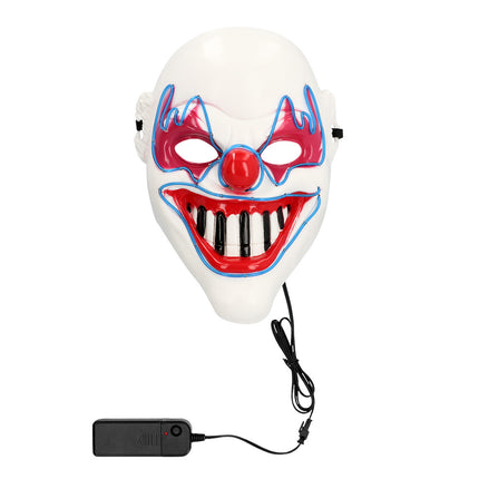 LED masker Clown horror detail
