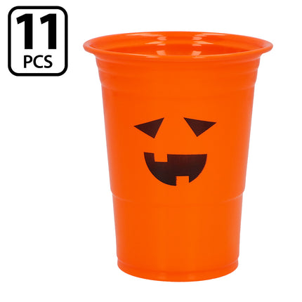 Drankspel Halloween beer pong bekers detail