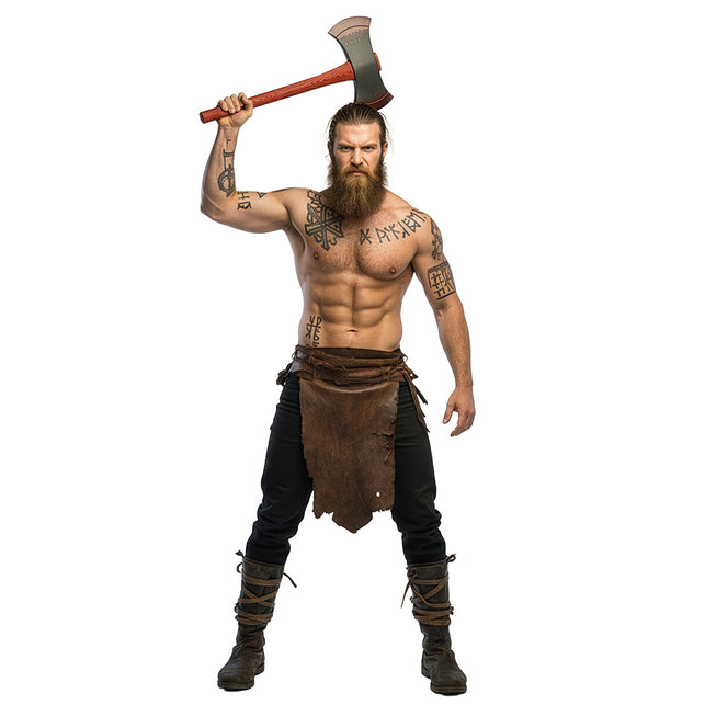 Bijl Warblade middeleeuws zijkant