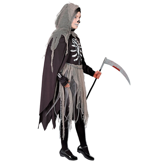Grimreaper kostuum voor kinderen Skelety — foto 3