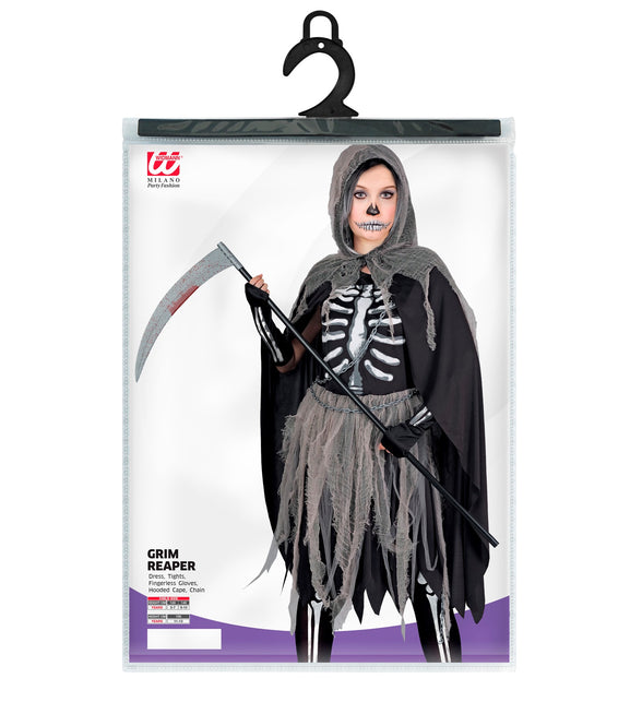 Grimreaper kostuum voor kinderen Skelety — foto 5