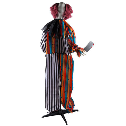 Staande decoratie Clown Butcher close-up