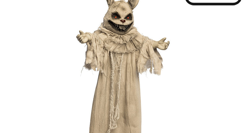 Hangdecoratie Hell bunny 110 cm Halloween LED