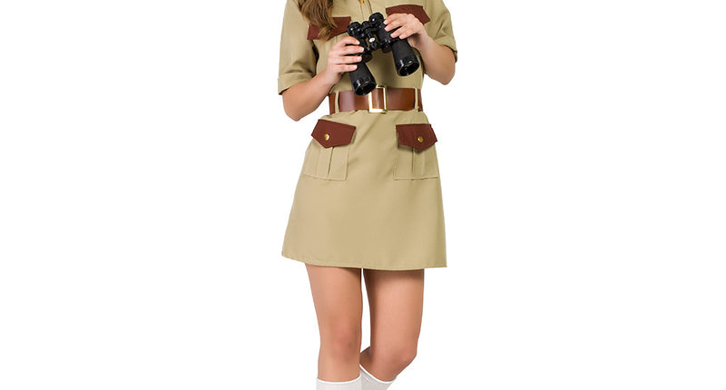 Kostuum Safari Jade jungle explorer dames
