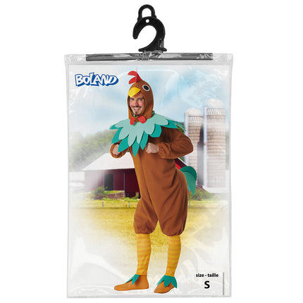 Kostuum El pollo loco kip achterkant