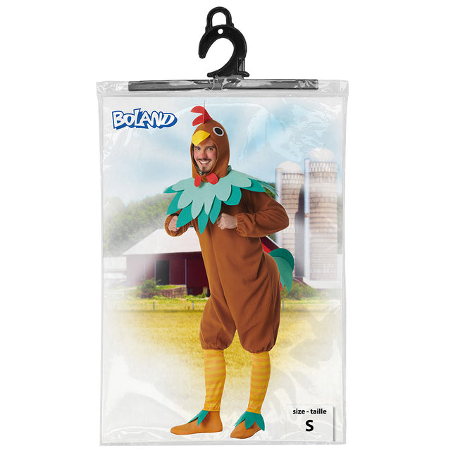 Kostuum El pollo loco kip achterkant