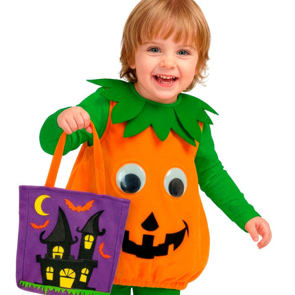 Tas trick-or-treat spookhuis detailopname – verkleedkleding
