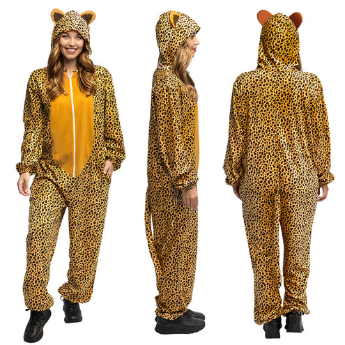 Pluche big-cat outfit unisex