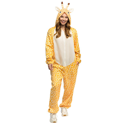 Giraffe-jumpsuit voor safari