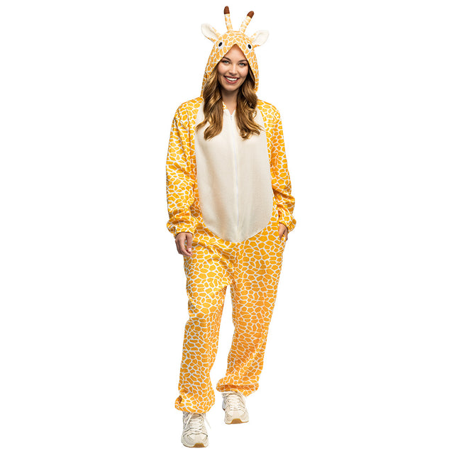 Giraffe-jumpsuit voor safari
