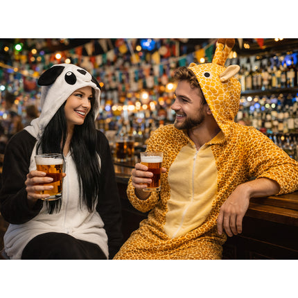 Volwassenen-giraffepak unisex