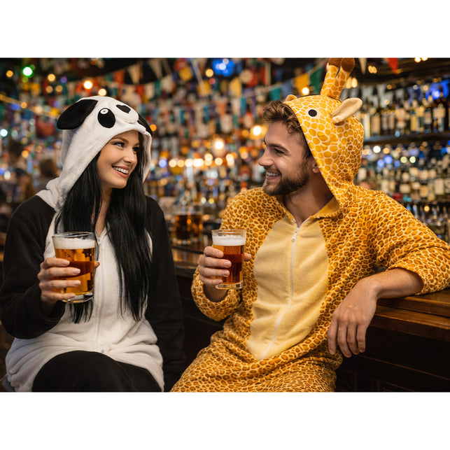 Volwassenen-giraffepak unisex