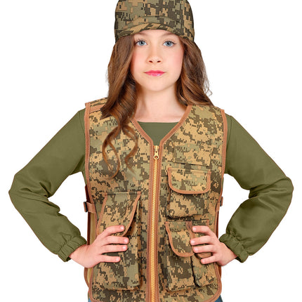 Camouflage tactisch gilet (art. 9172) sfeerbeeld – kleding