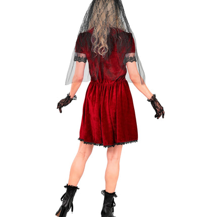 Gothic vampier bruids jurk voor dames sfeerbeeld – kostuums