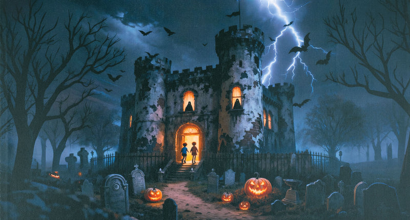 Bezeten schilderij animatronic Halloween
