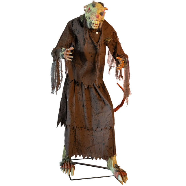 Gemuteerde dode rat 155 cm animatronic