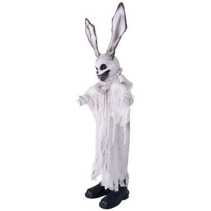 Griezelig konijn Halloween decoratie sfeerbeeld