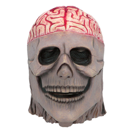 Latex hoofdmasker Brain skull — foto 2