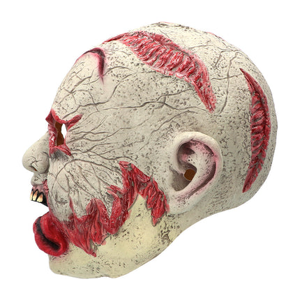 Latex hoofdmasker Undead — foto 3
