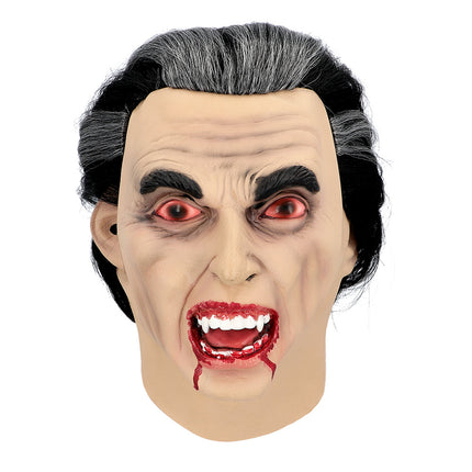 Latex hoofdmasker Graaf Vamp — foto 2