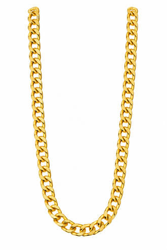 Pimp-Halskette aus gefälschtem Gold, feines Modell