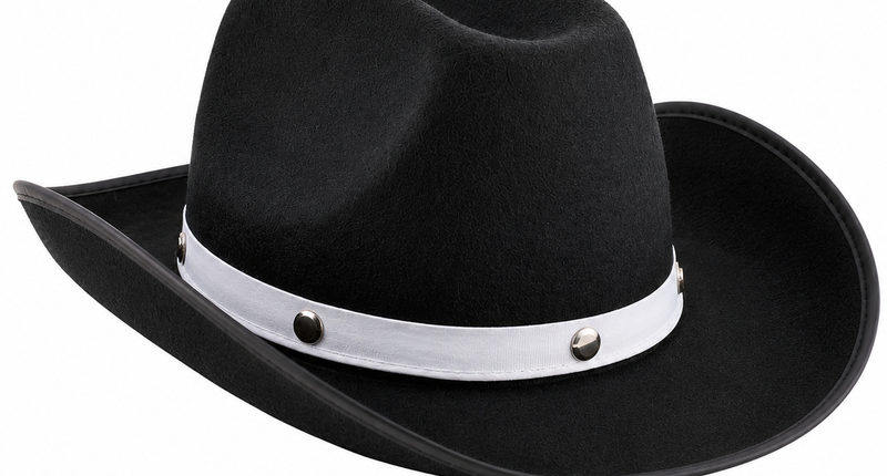 Cowboyhut Glenn in Schwarz oder Braun