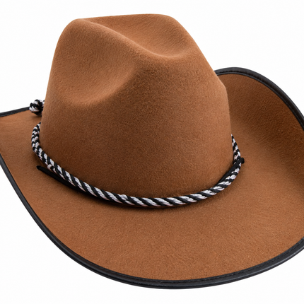Cowboyhut Martijn in Schwarz oder Braun
