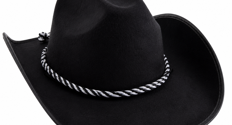 Cowboyhut Martijn in Schwarz oder Braun