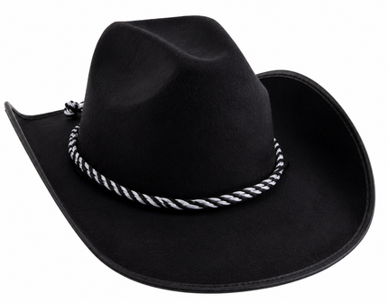 Cowboyhut Martijn in Schwarz oder Braun