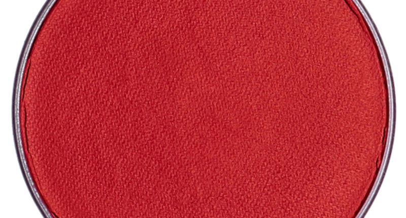 Aqua schmink kersen rood 040 Superstar, kersenrode waterschmink als gladde schijf in rond bakje