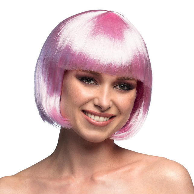 Boland Boblijn pruik Cabaret licht roze
