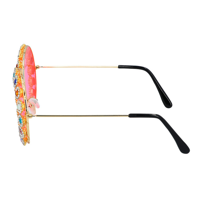 Boland Bril bloemen Crystal Hippie