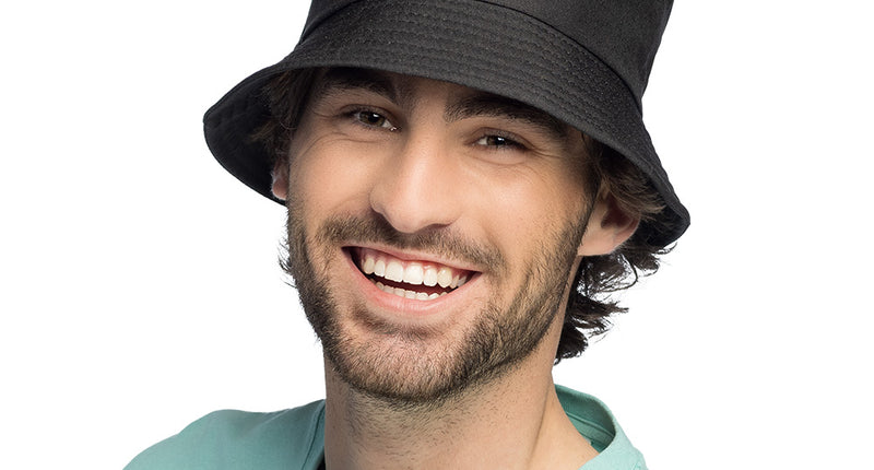 Boland Bucket hat Rave zwart