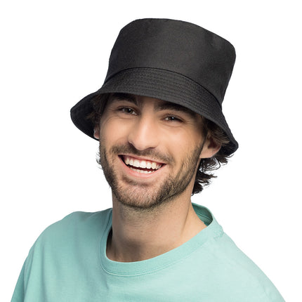 Boland Bucket hat Rave zwart