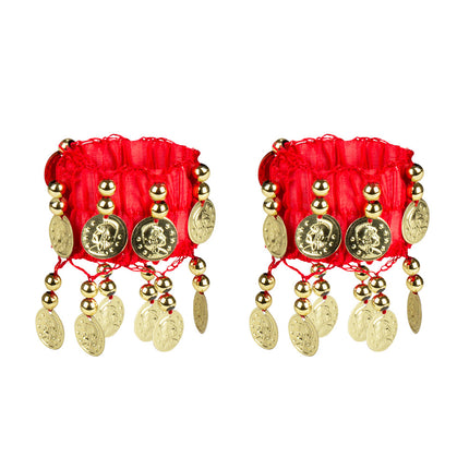 Boland Buikdanseres verkleed set Belly dance rood