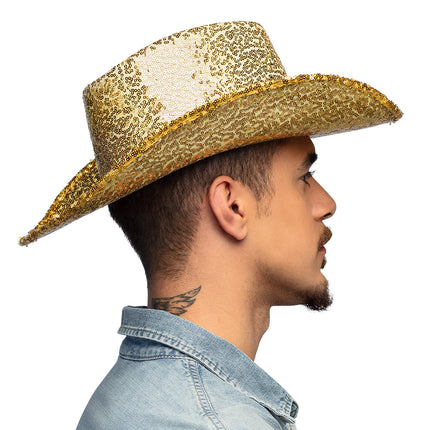 Boland Cowboyhoed Rodeo Party goud