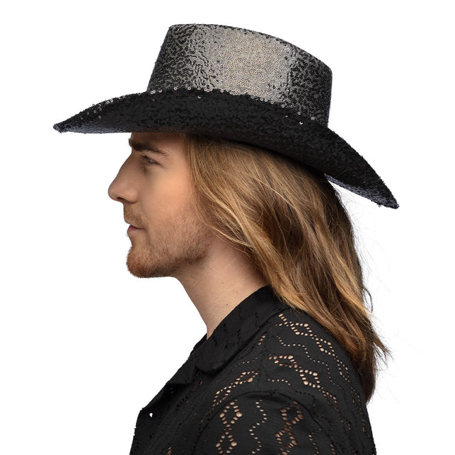 Boland Cowboyhoed Rodeo Party zwart