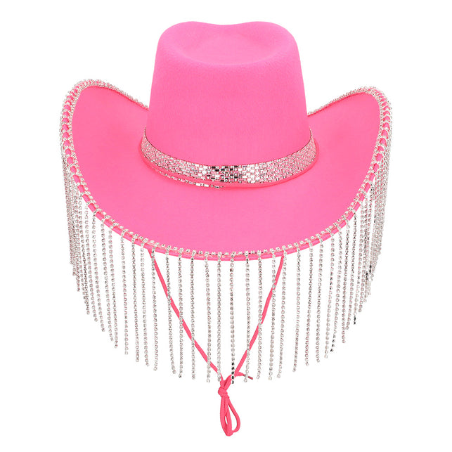 Boland Cowboyhoed Showgirl roze