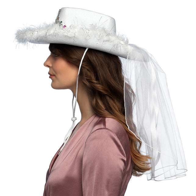 Boland Cowboyhoed wit Royal bride