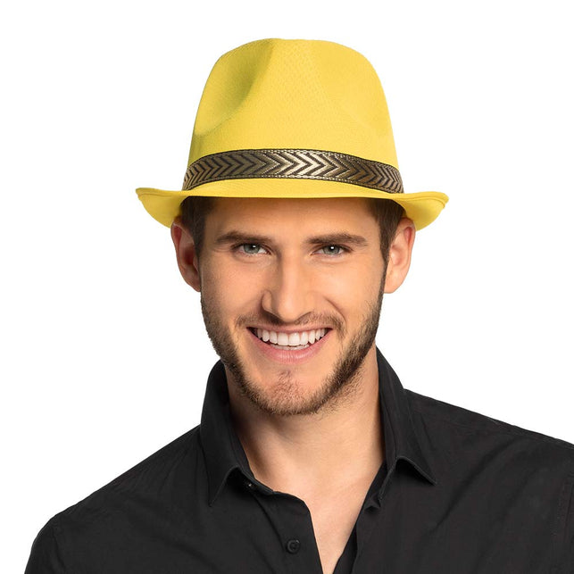 Boland Deukhoedje funky geel