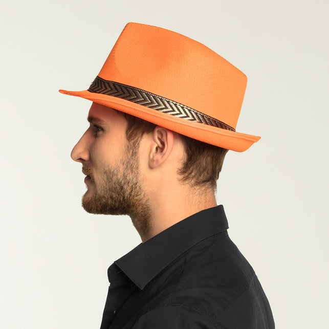 Boland Deukhoedje funky neon oranje