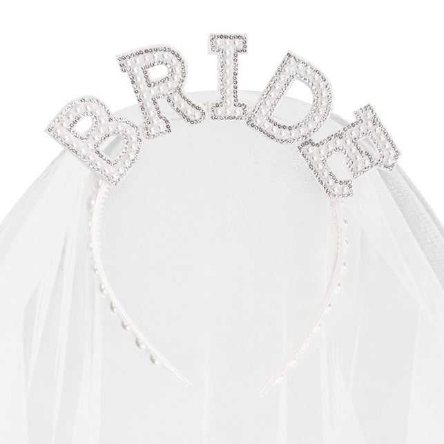 Boland Diadeem 'Bride' met sluier