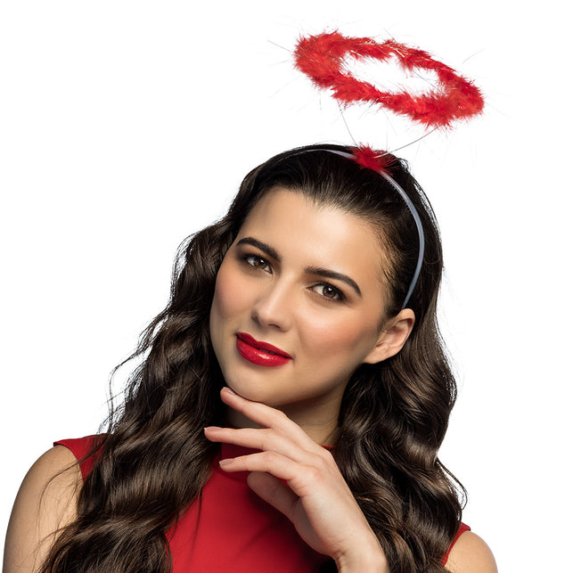 Boland Diadeem Halo rood