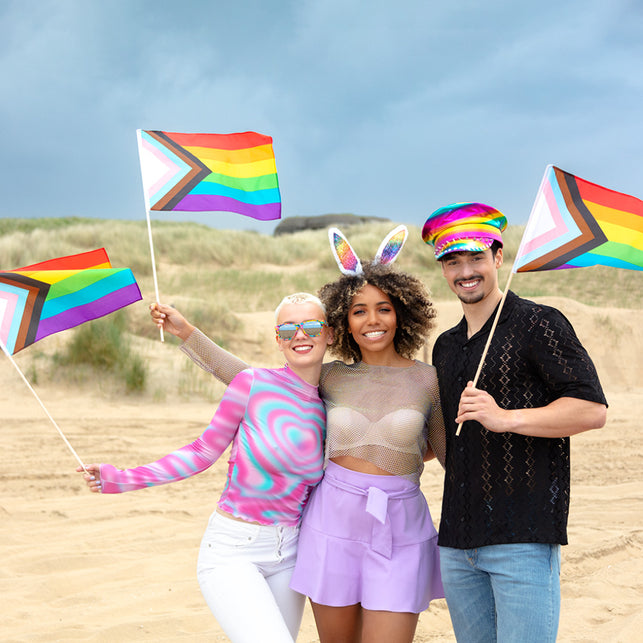 Boland Diadeem regenboog konijn oren