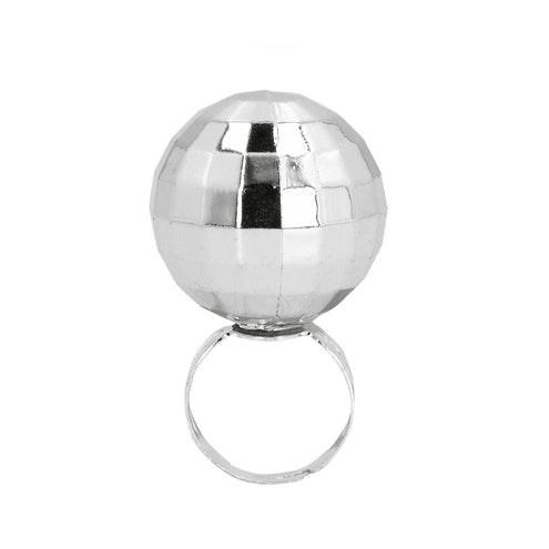 Boland Disco verkleed set zilver