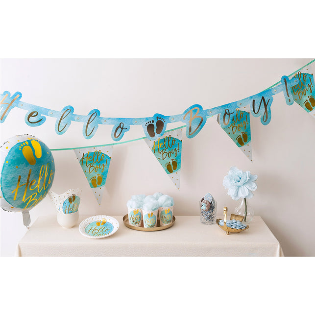 Boland Folieballon 'Hello boy!'