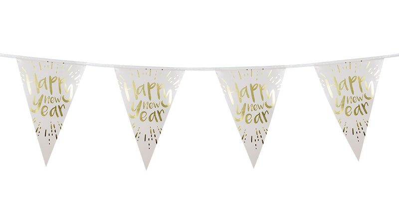 Boland Folievlaggenlijn 'Happy new year'
