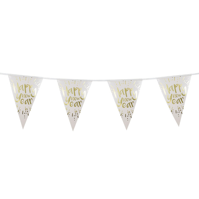 Boland Folievlaggenlijn 'Happy new year'